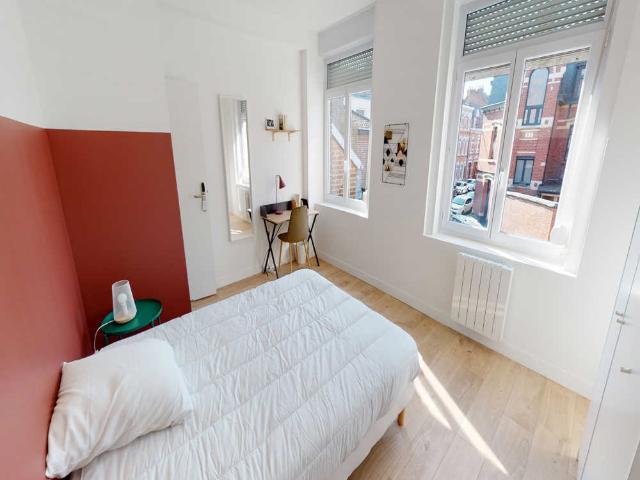 Chambre à Lille Boulevard de Montebello
