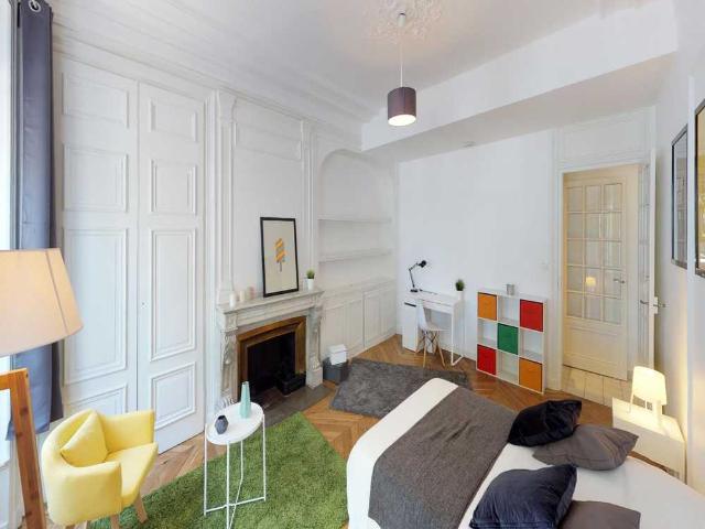 Chambre à Lyon Quai Jean Moulin, Hôtel de Ville Presqu'île