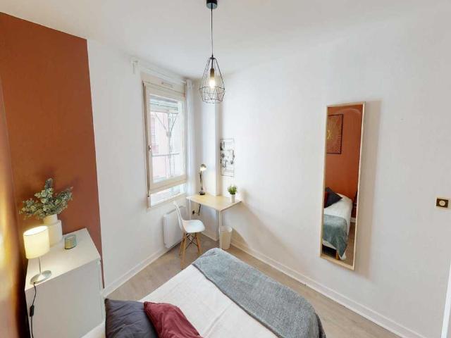 Chambre à Lyon Rue Cavenne, Guillotière