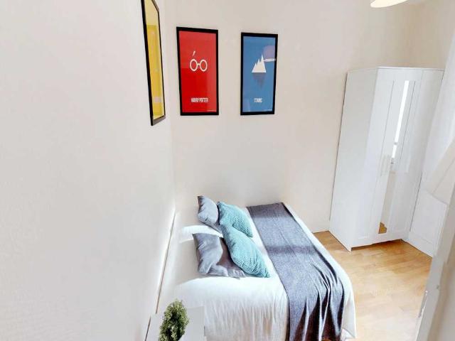 Chambre à Lyon Rue Garibaldi, quartier Garibaldi