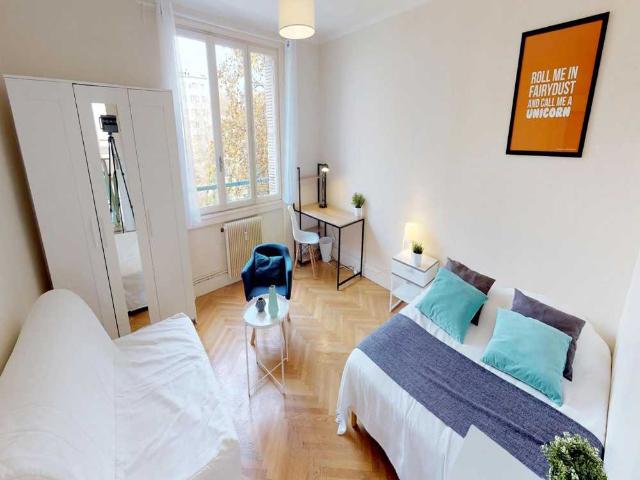 Chambre à Lyon Rue Garibaldi