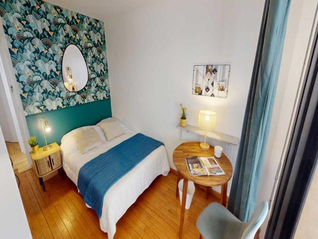 Chambre à Paris Place Georges Pompidou, Levallois Perret
