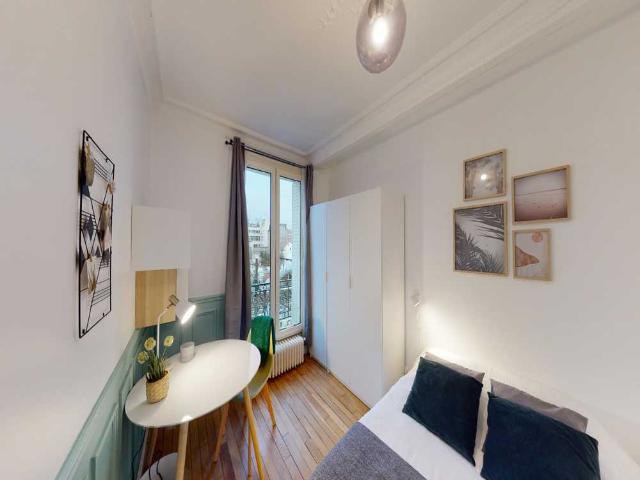 Chambre à Ivry sur Seine, Rue Maurice Grandcoing