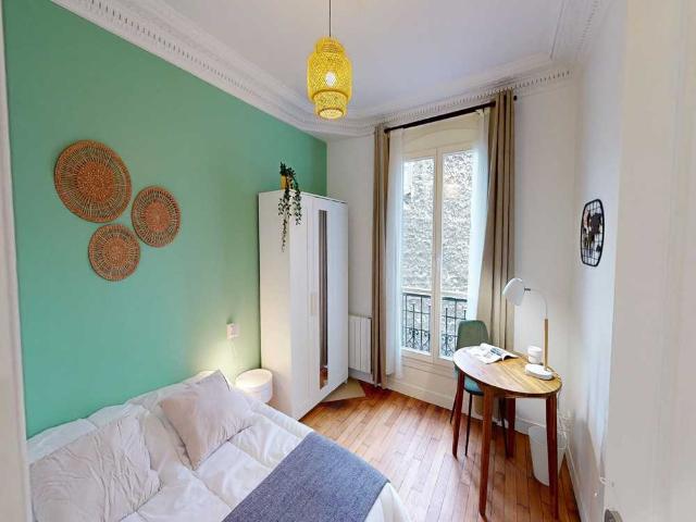 Chambre à Paris Rue Chaligny