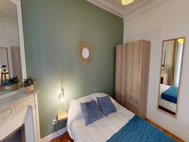 Chambre à Paris Rue Chaligny