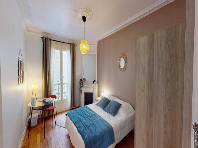 Chambre à Paris Rue Chaligny