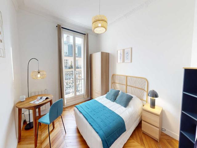 Chambre à Paris Rue Chaligny