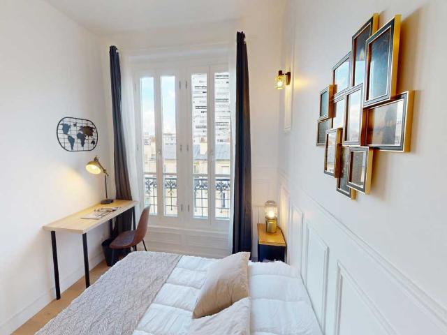 Chambre à Paris Rue Chaligny