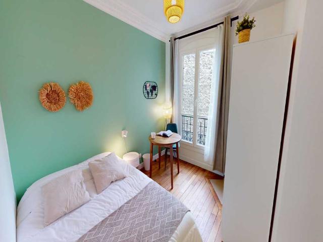 Chambre à Paris Rue Chaligny