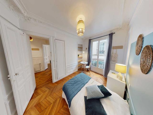 Chambre à Paris Rue De L'Aqueduc