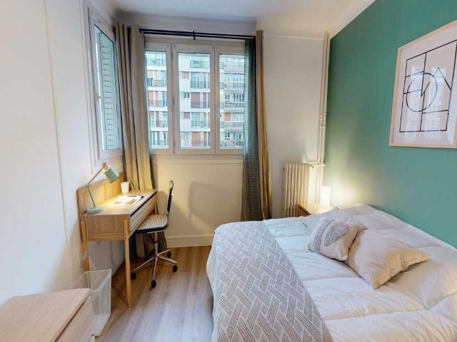 Chambre à Paris Rue De Saussure, Batignolles