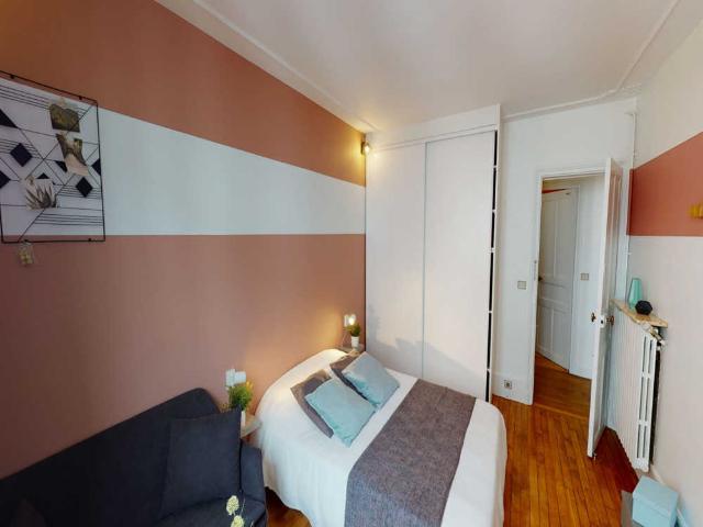 Chambre à Paris Rue Le Marois, Auteuil