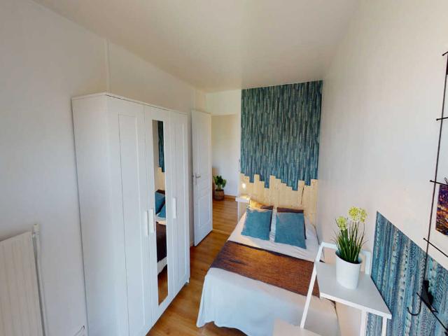 Chambre à Paris Rue Salvador Allende, Nanterre
