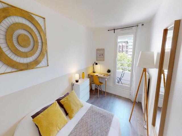 Chambre à Paris Rue Salvador Allende