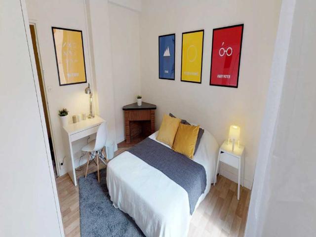 Chambre à Toulouse Rue Agathoise