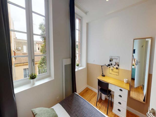 Chambre à Toulouse Rue Bellegarde, Jeanne d'Arc