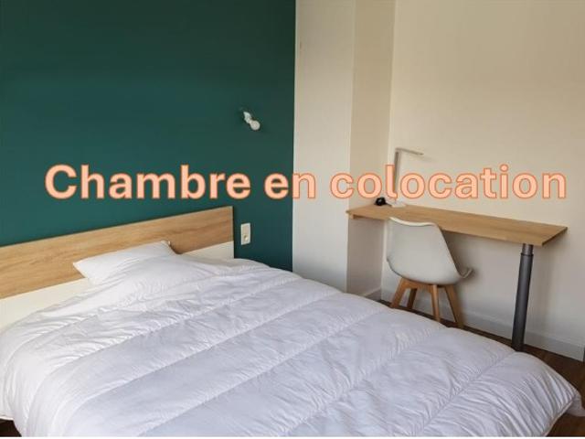Chambre Colocation meublé de 10m2 au 2ème étage