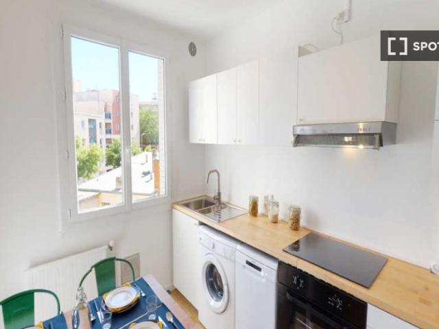 Chambre dans un appartement de 4 chambres à Guillotière, Lyon
