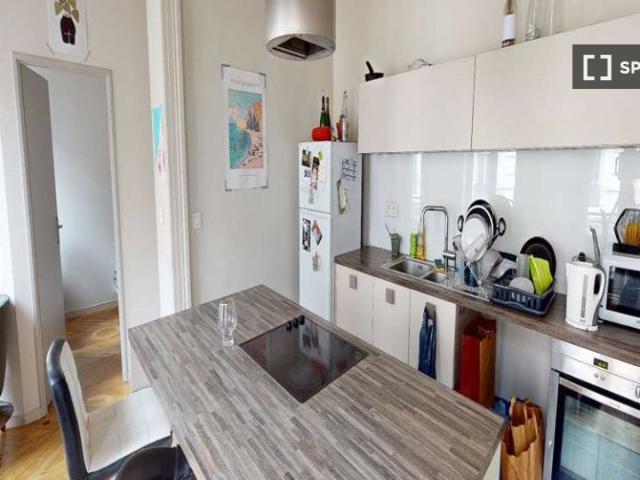Chambre dans un appartement partagé de 4 chambres à Bellecour Cordeliers