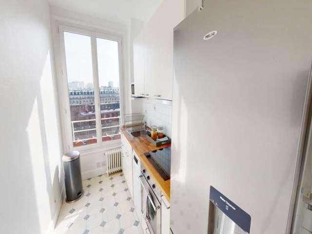 Chambre dans un appartement partagé de 4 chambres à Georges Brassens, Paris