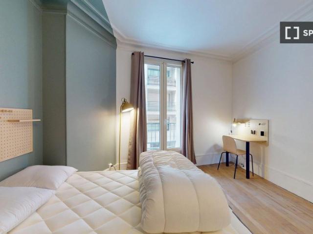Chambre dans un appartement partagé de 4 personnes à Manin Jaurès, Paris