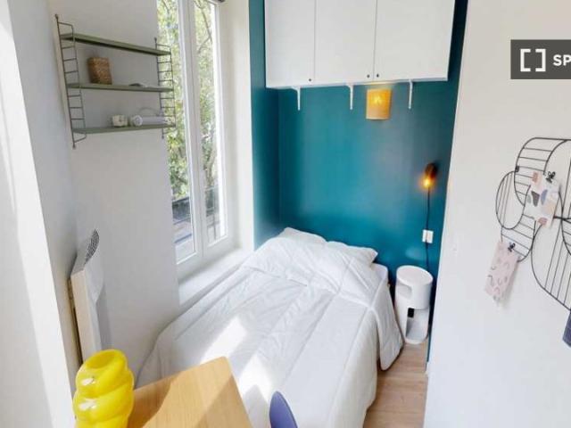 Chambre dans un appartement partagé de 5 chambres à Bassin de la Villette