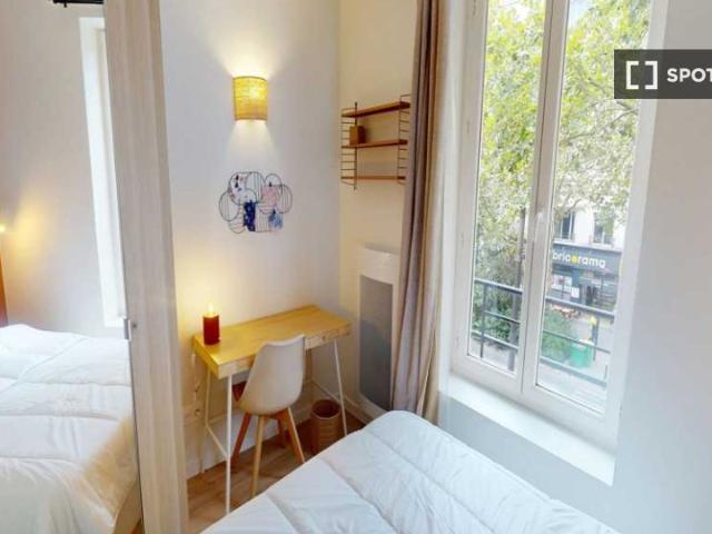 Chambre dans un appartement partagé de 5 chambres à Bassin de la Villette