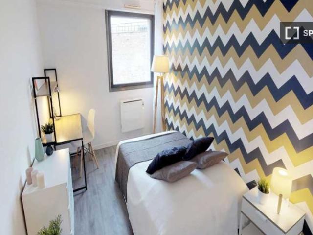 Chambre dans un appartement partagé de 5 chambres à Montsouris Dareau, Paris