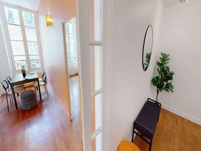 Chambre dans un appartement partagé de 5 chambres à Vivienne Gaillon