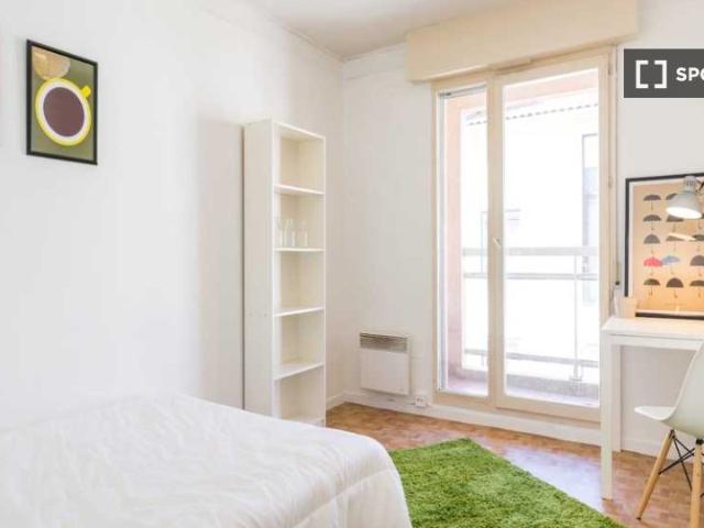 Chambre dans un appartement partagé de 5 lits à Voltaire Part Dieu