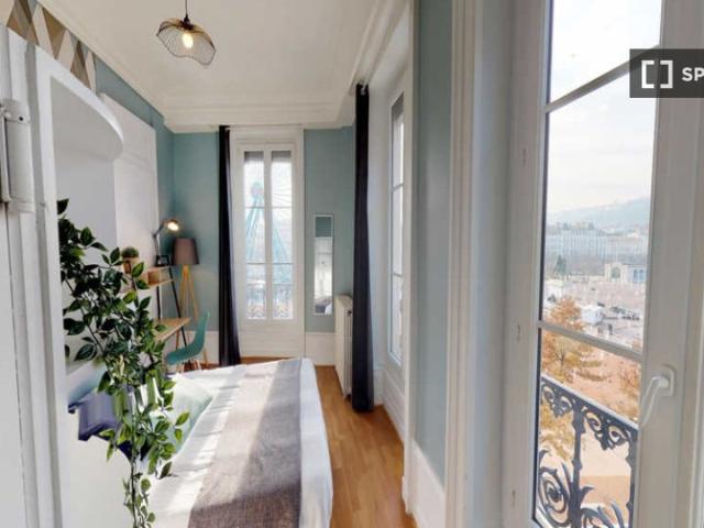 Chambre dans un appartement partagé de 6 lits, Bellecour Cordeliers