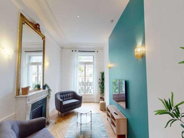Chambre dans un appartement partagé de 7 chambres, Péreire Malesherbes