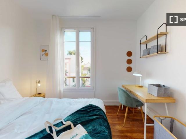 Chambre dans un appartement partagé de 8 chambres, Petite Garenne