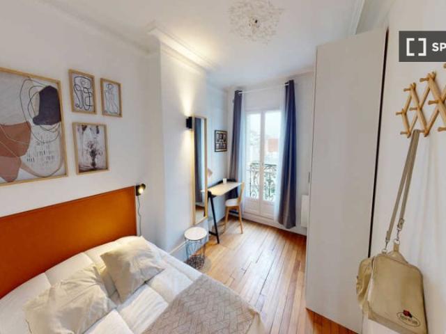 Chambre dans un appartement partagé de 9 chambres à Clignancourt Jules Joffrin