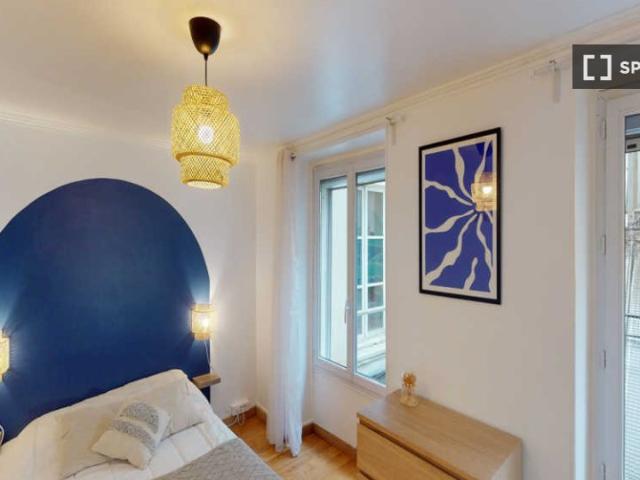 Chambre dans un appartement partagé de 3 chambres dans le Faubourg Montmartre