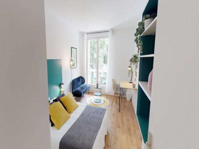 Chambre dans un appartement partagé de 3 chambres, Lyon