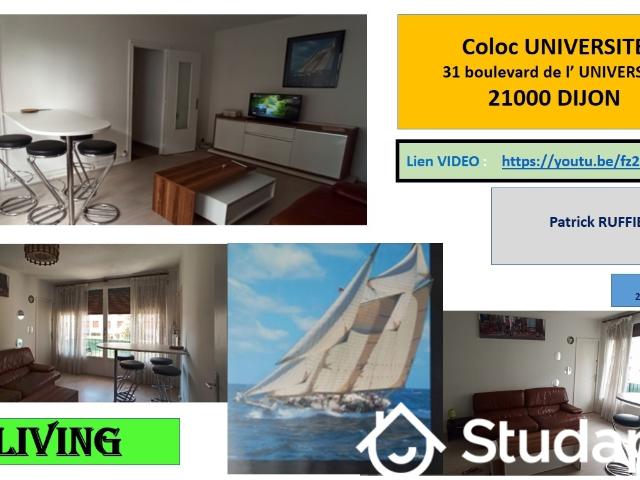 Chambre dans une colocation de 10m2