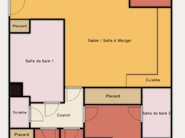 Chambre dans une colocation de 10m2
