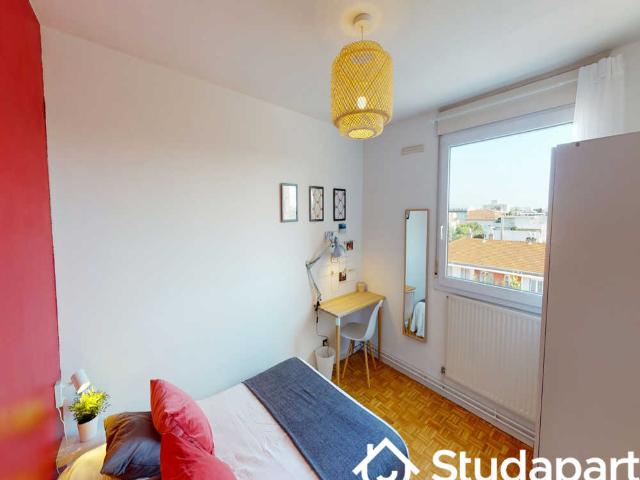 Chambre dans une colocation de 10m2