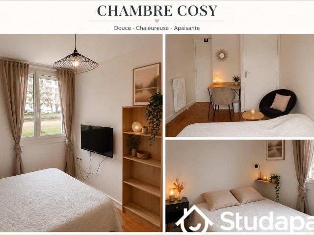 Chambre dans une colocation de 10m2