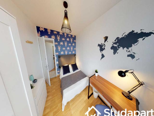 Chambre dans une colocation de 10m2