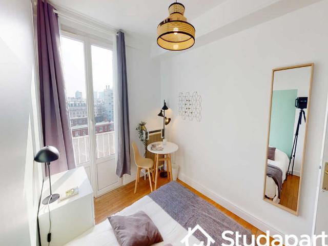Chambre dans une colocation de 12m2