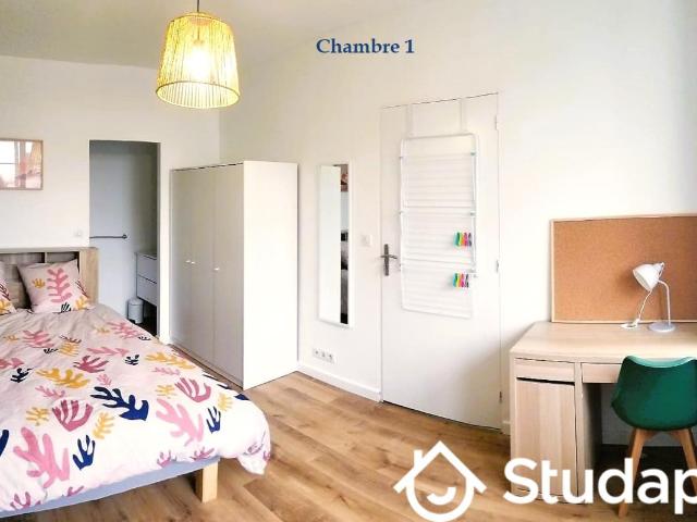 Chambre dans une colocation de 12m2