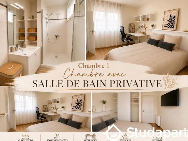 Chambre dans une colocation de 13m2