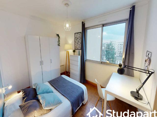 Chambre dans une colocation de 14m2