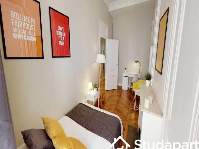 Chambre dans une colocation de 14m2