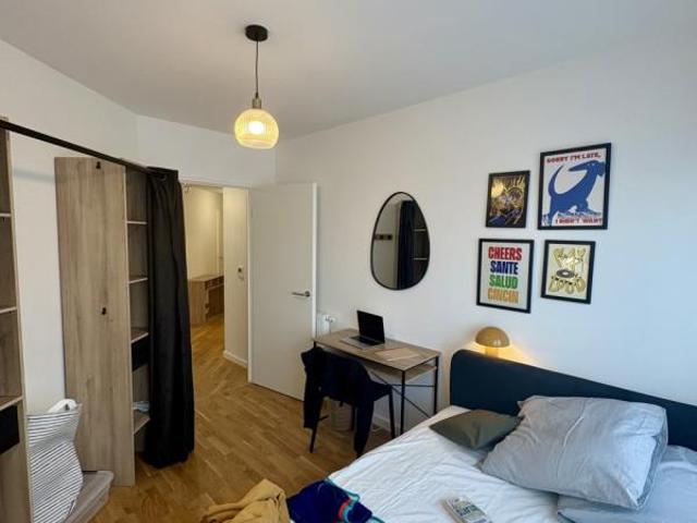 Chambre dans une colocation de 14m2