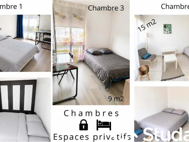 Chambre dans une colocation de 15m2