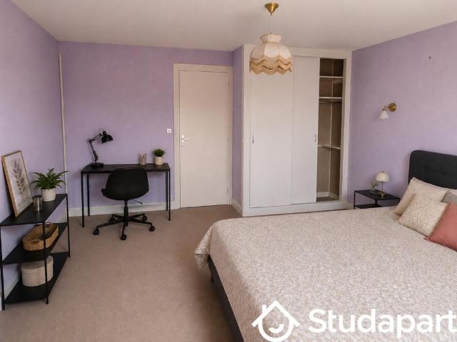Chambre dans une colocation de 55m2