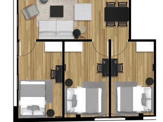 Chambre disponible appartement Paris 92110